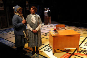 David as Schoolmarm; photo by Phillip Franck