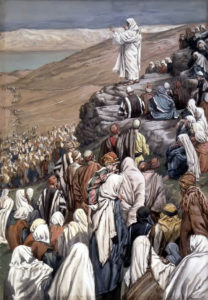 Beatitudes; painting by James Tissot
