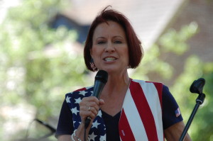 Nan Gurley sings "The Star Spangled Banner"